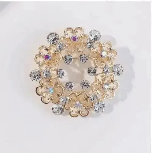 🌸 Corsage Color Preserving Electroplating Alloy Women's Brooch 🌸
