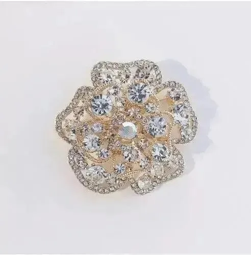 🌸 Corsage Color Preserving Electroplating Alloy Women's Brooch 🌸