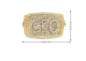 10K Gold 2.12 CTW Diamond CEO Ring