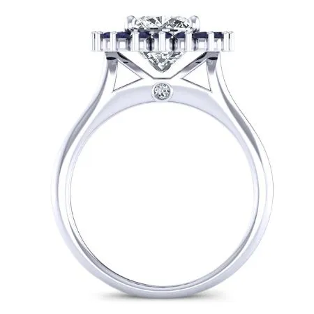 Dicentra - GIA Natural Cushion Diamond Engagement Ring