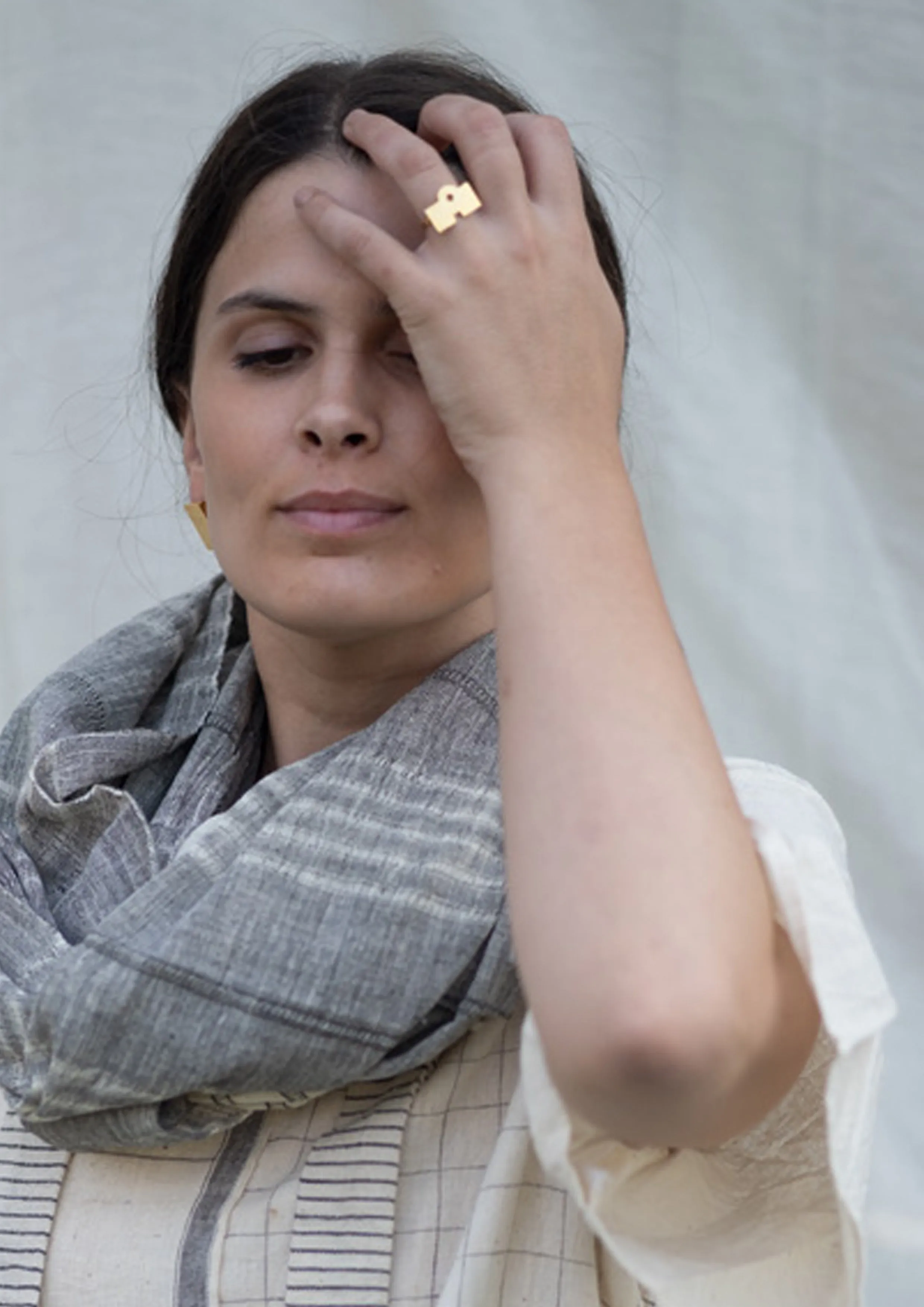 Gold Brass Rings-Gori