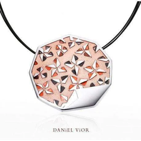 Kirigami Enamel Necklaces - 766630