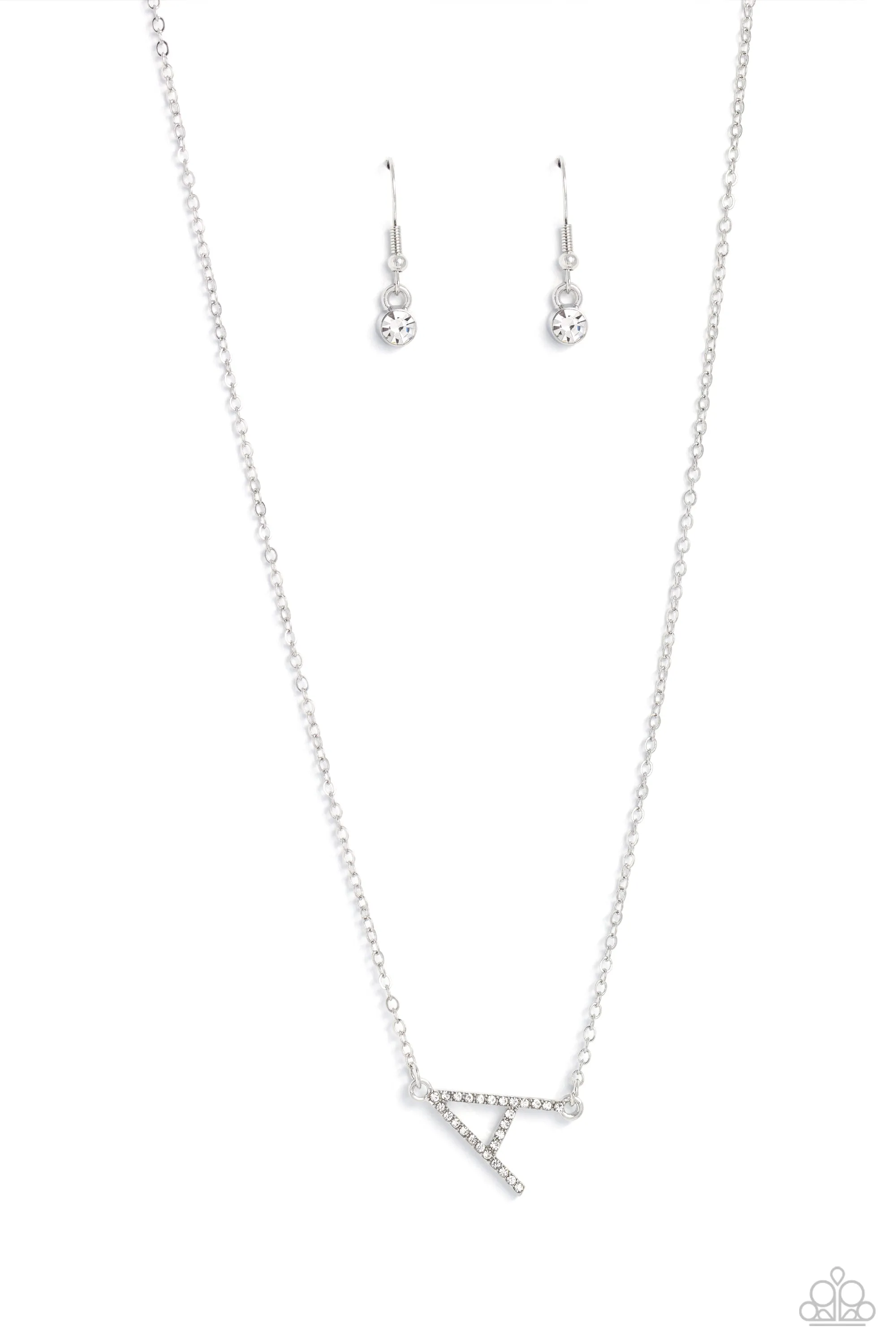 Necklaces INITIALLY Yours - A - White