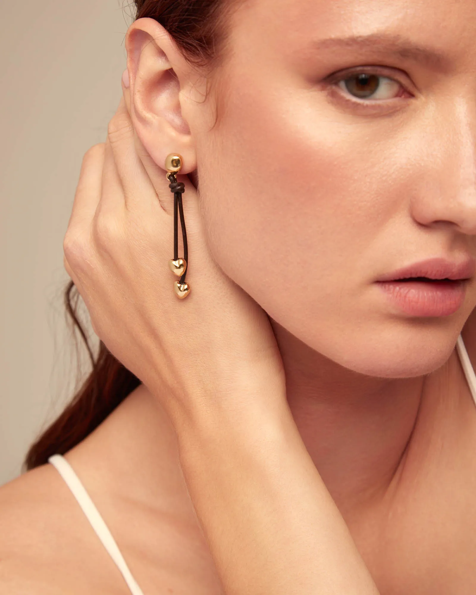 Pretty Love Gold Earring