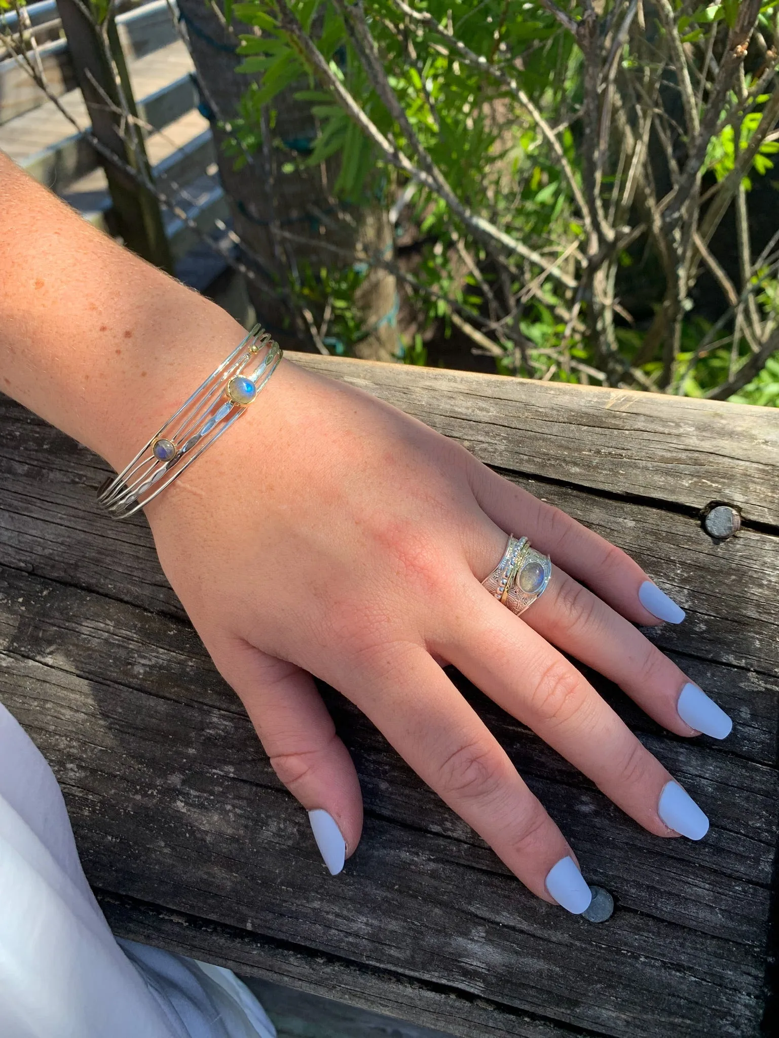 Sabrina Labradorite nh Ring