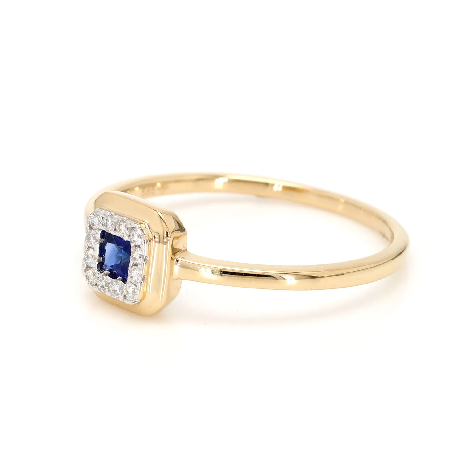 Sapphire and Diamond Ring