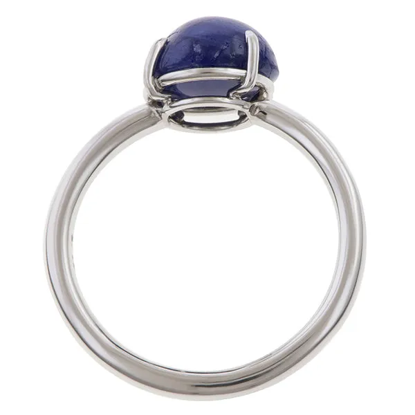 Sapphire Cabochon Ring