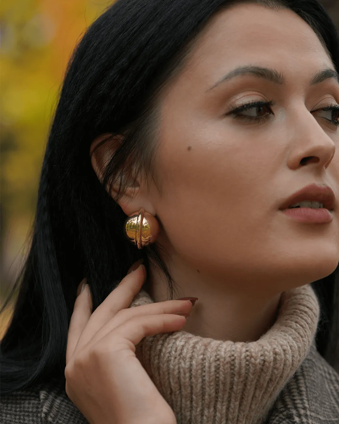 Saturn Stud Earrings
