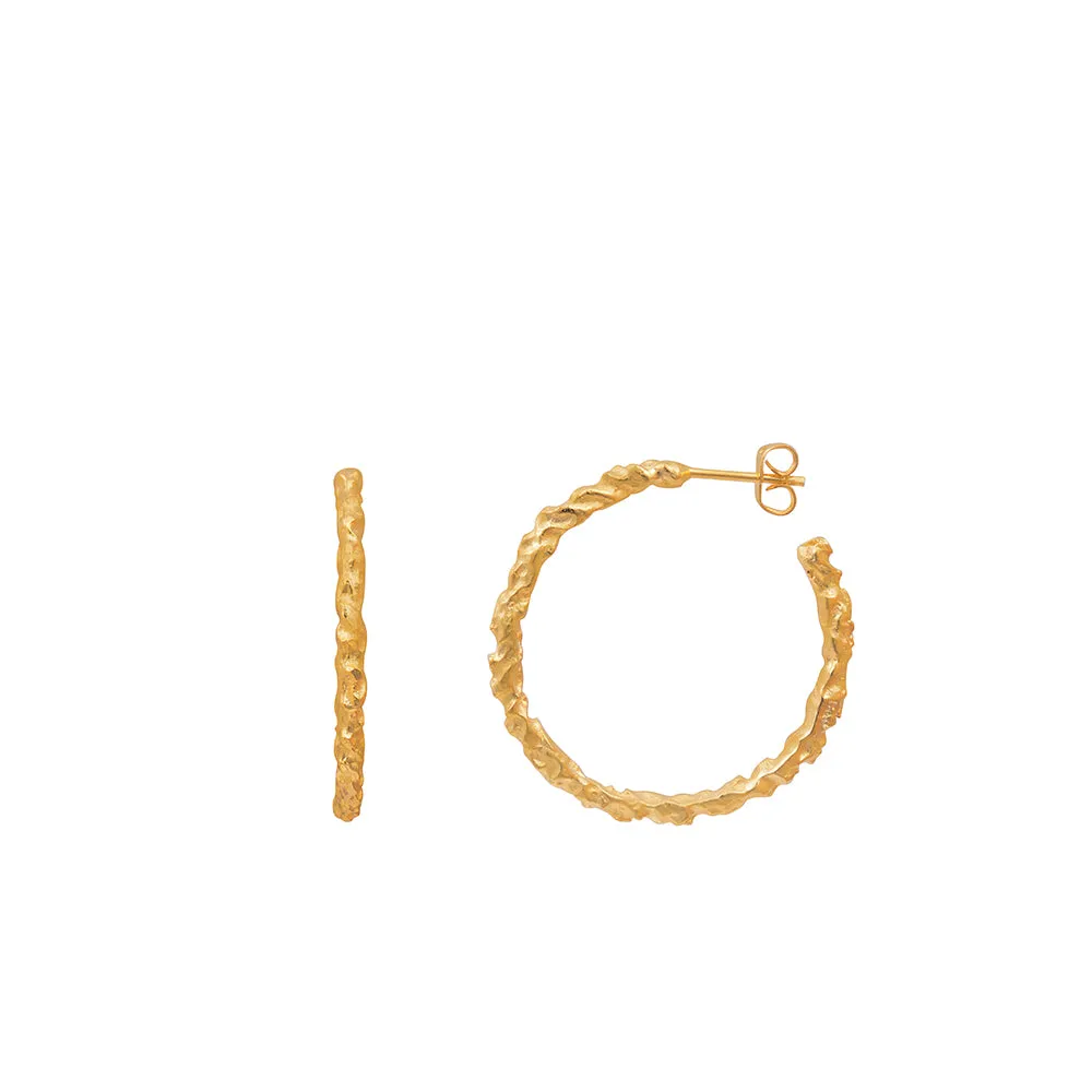 Vama | Aurelia Earrings With Hoops Small | Metal-Sterling Silver | Finish-Shiny
