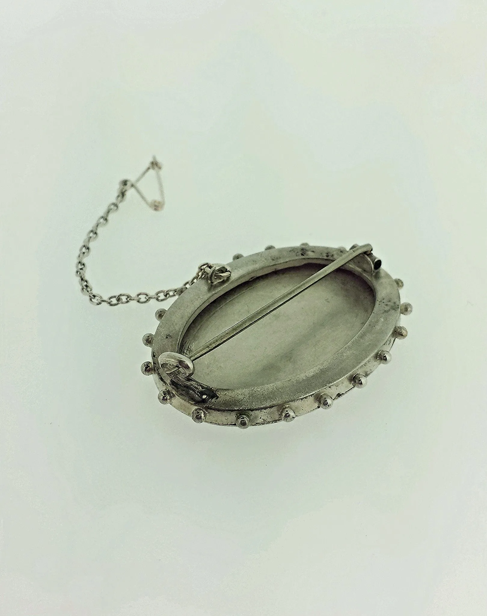 Victorian Handmade Silver & Two-Coloured Gold Brooch