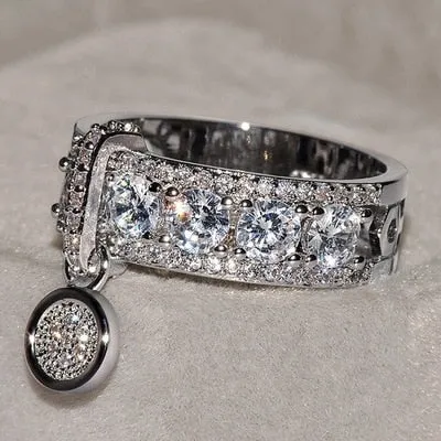 Zirconia Bridal Wedding Ring