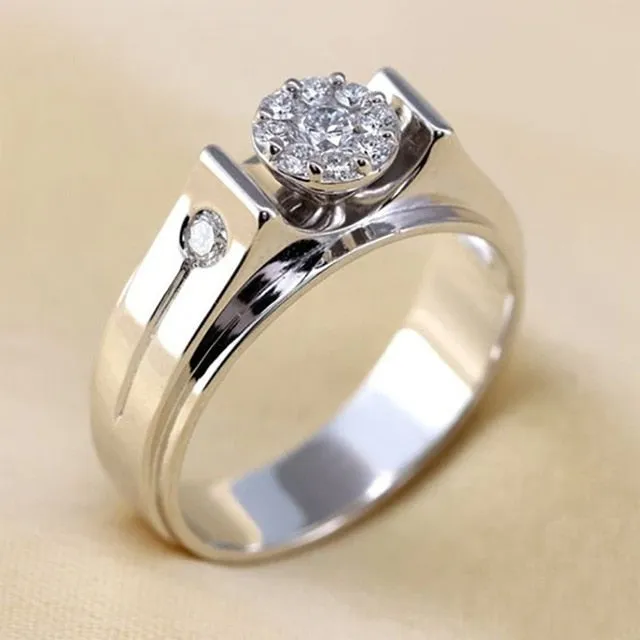 Zirconia Bridal Wedding Ring