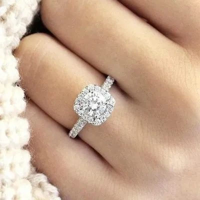 Zirconia Bridal Wedding Ring