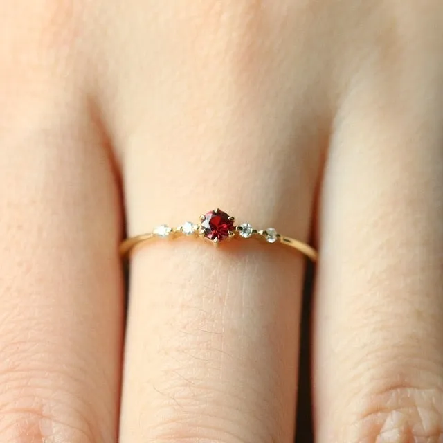 Zirconia Bridal Wedding Ring